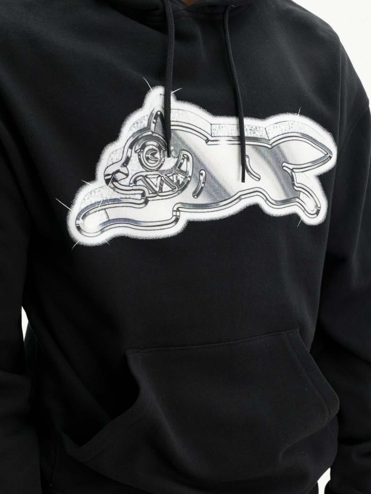 Ice-cream Hoodie Iced Out Dog Popover Black