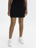 Chiara Ferragni Skirt High Waist Mini Logo Black