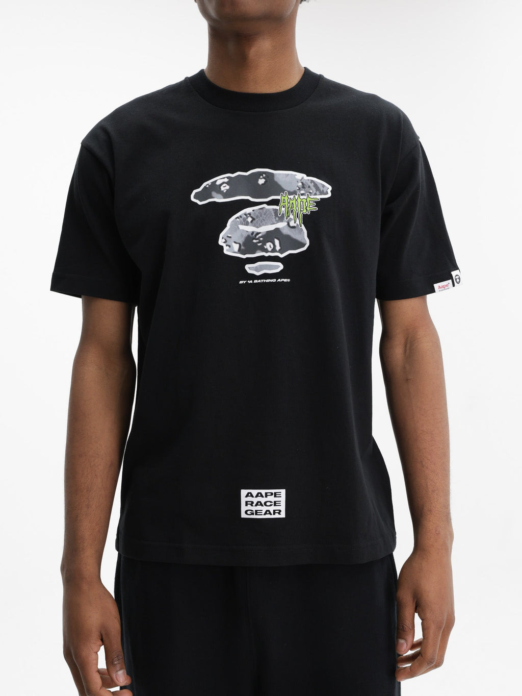 Aape T-Shirt Graphic Print Black