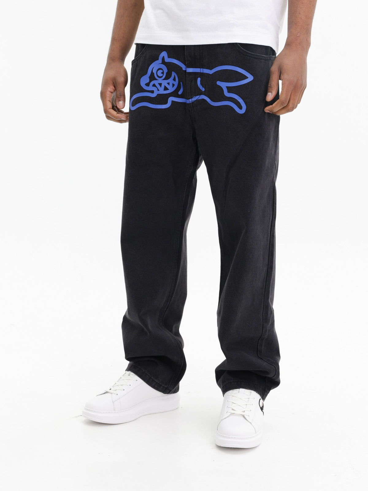 Ice-cream Jeans  Dog Denim Pant Black