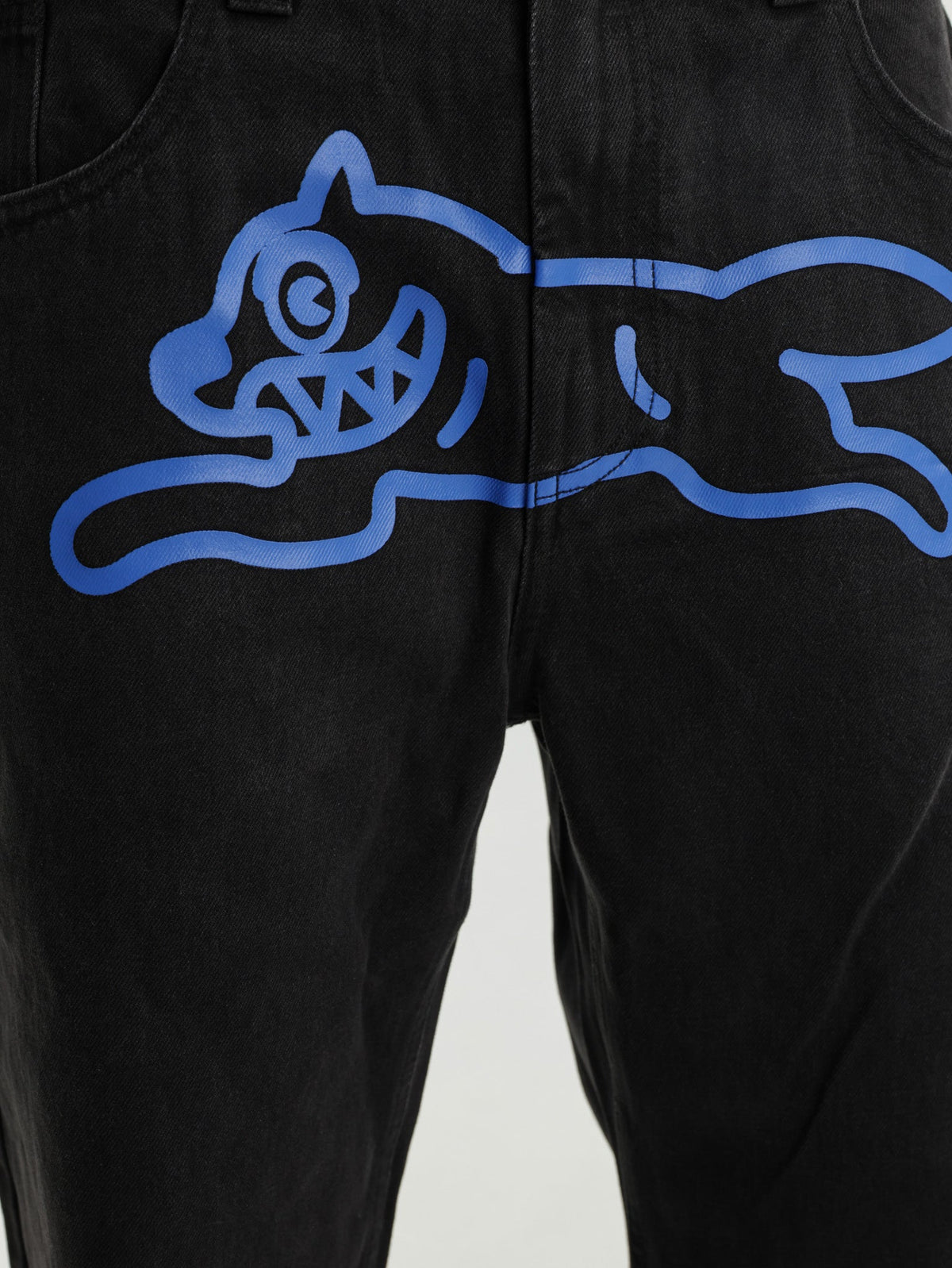 Ice-cream Jeans  Dog Denim Pant Black