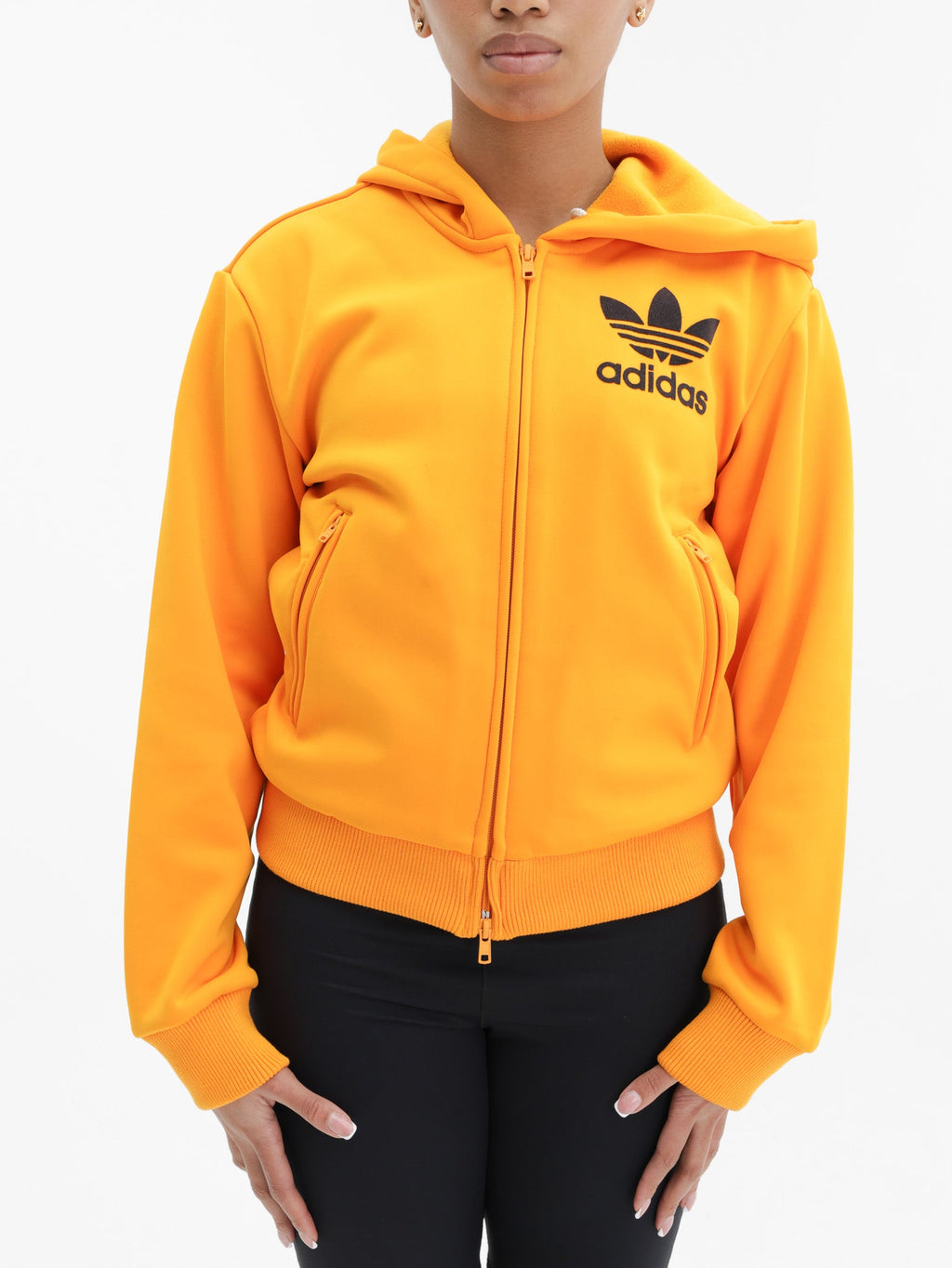 Adidas Jacket Logo Orange