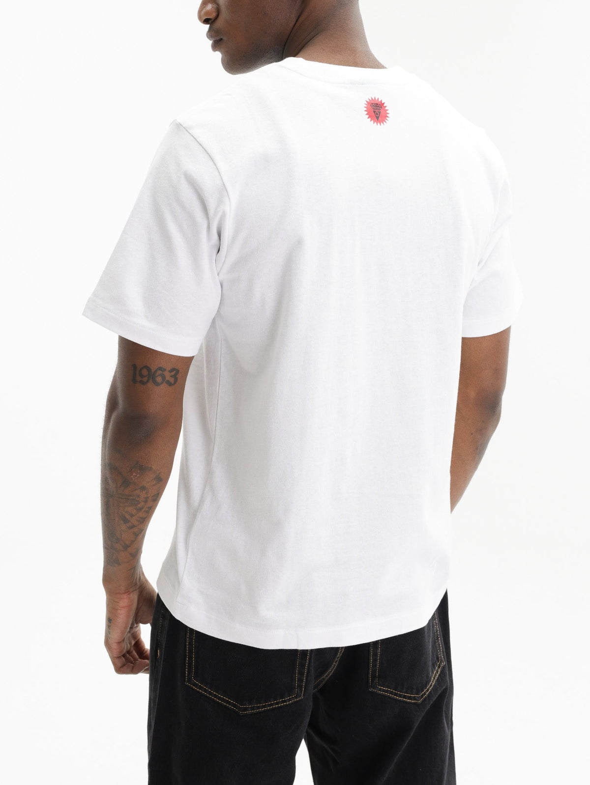 Ice-cream T-Shirt Spray Paint Dog White