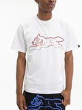 Ice-cream T-Shirt Crystal Dog White