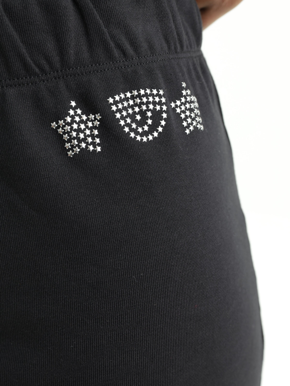 Chiara Ferragni Skirt Side Logo Black