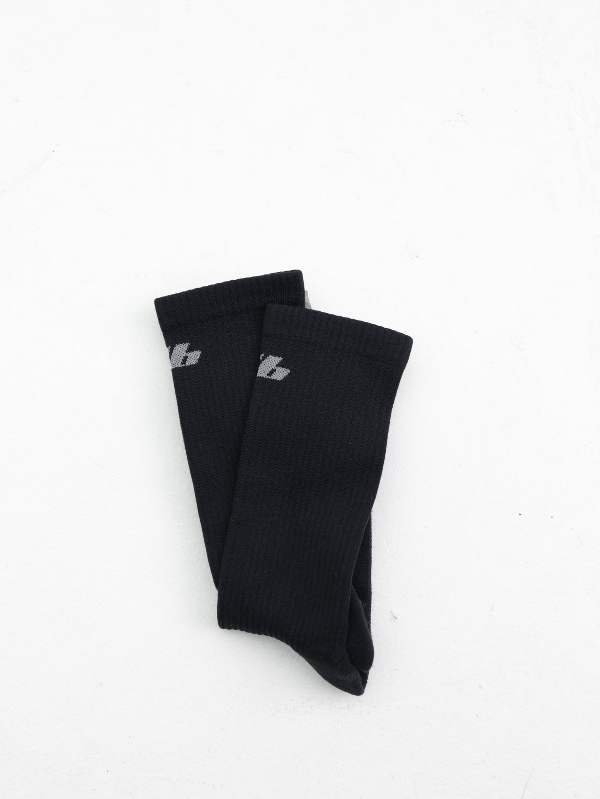 Balenciaga Socks Logo Black