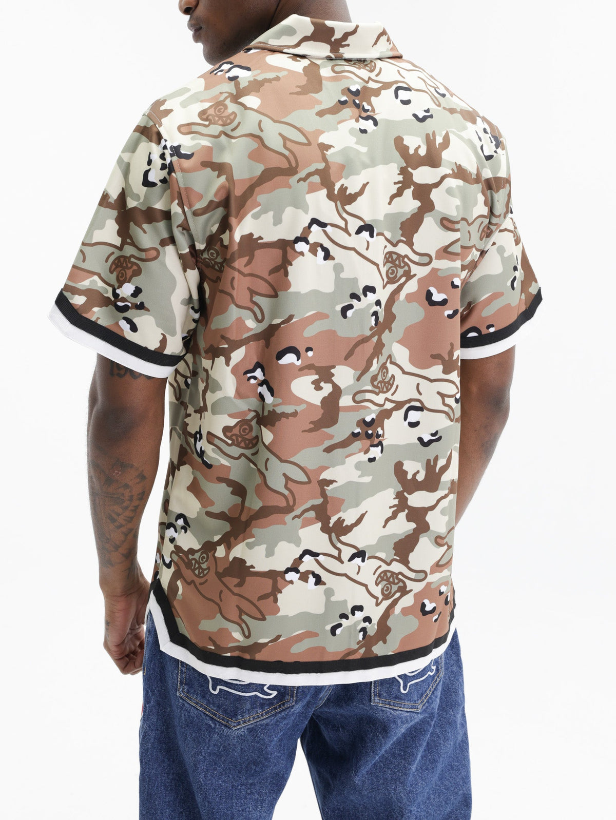 Ice-cream Shirt Choc Chip Baseball Jersey Camo