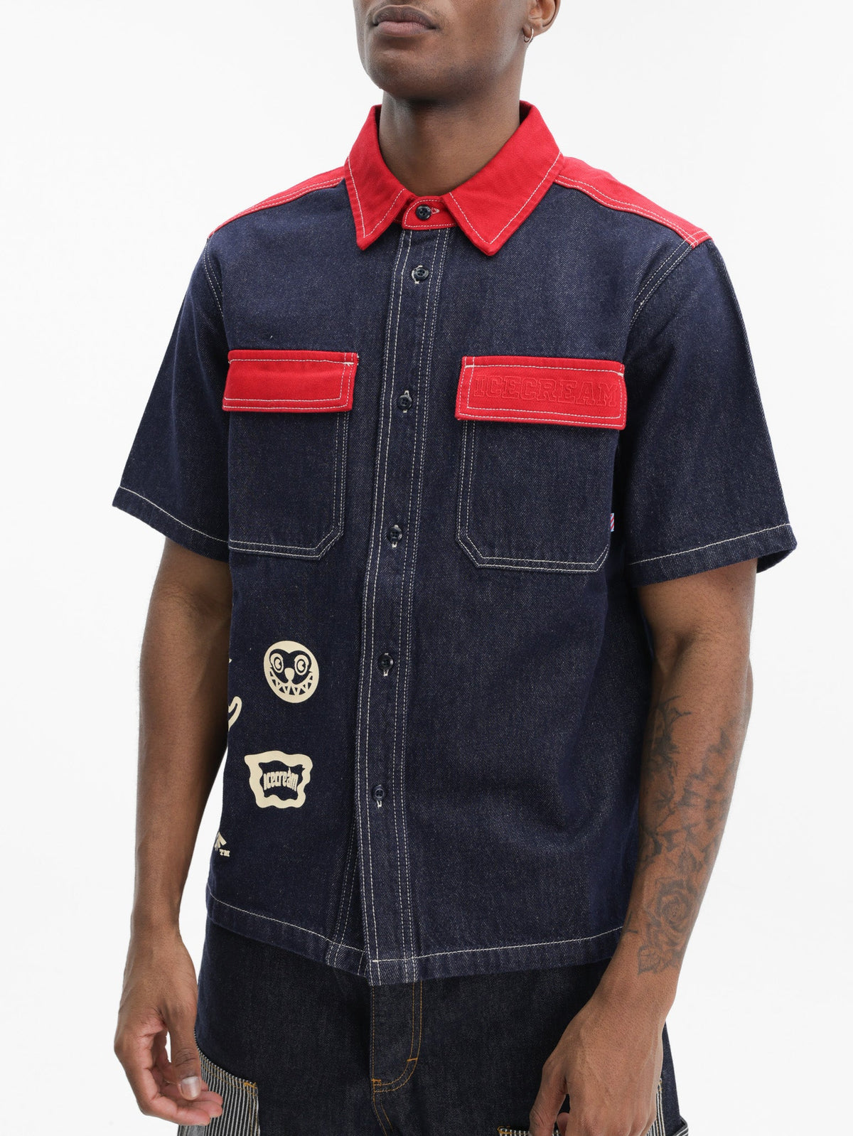 Ice-cream Shirt Factory Denim Indigo