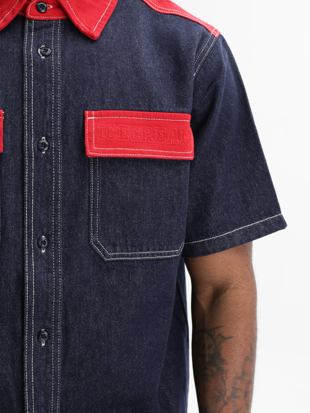 Ice-cream Shirt Factory Denim Indigo