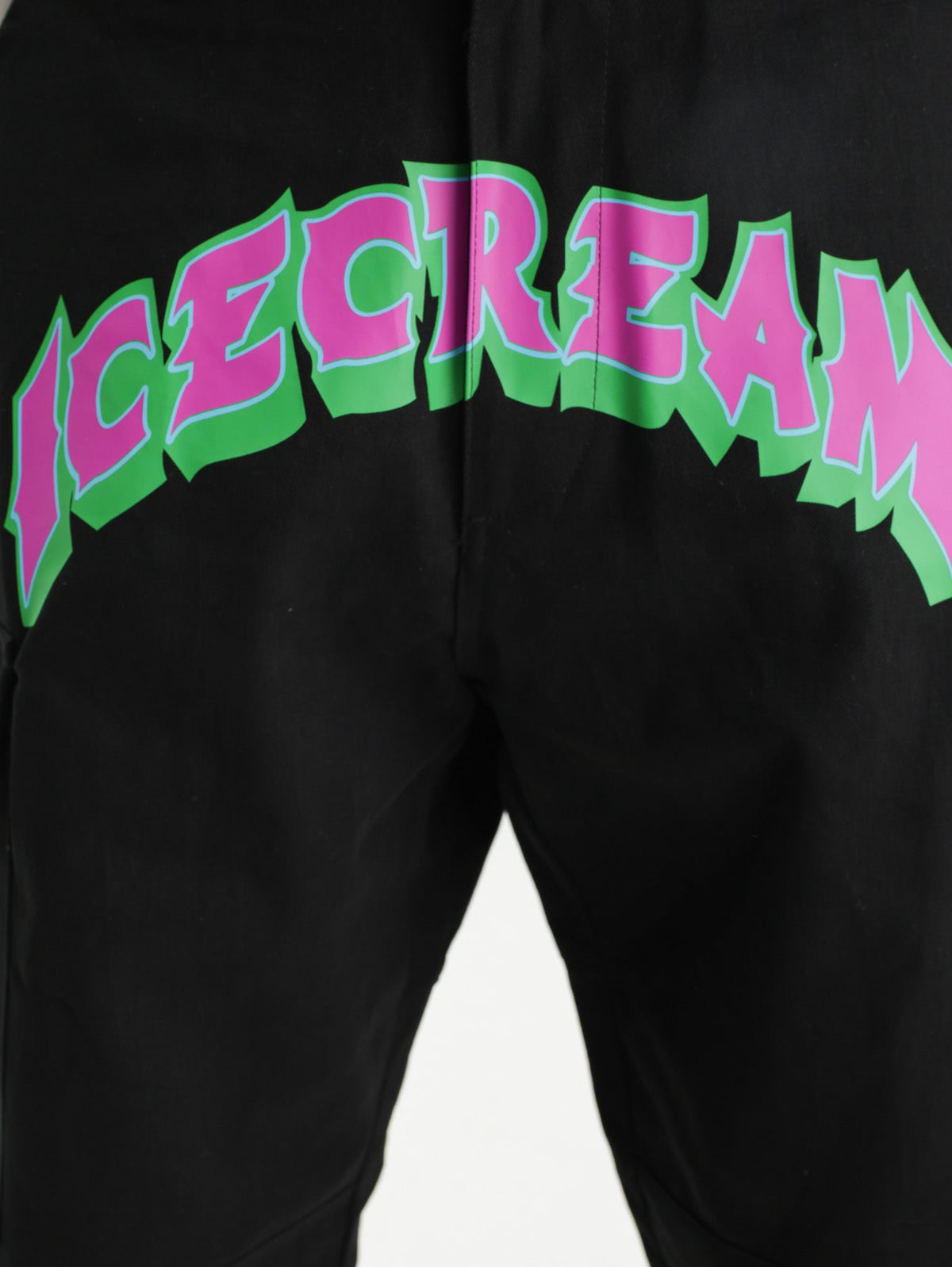 Ice-cream Pants Ic Print Logo Black