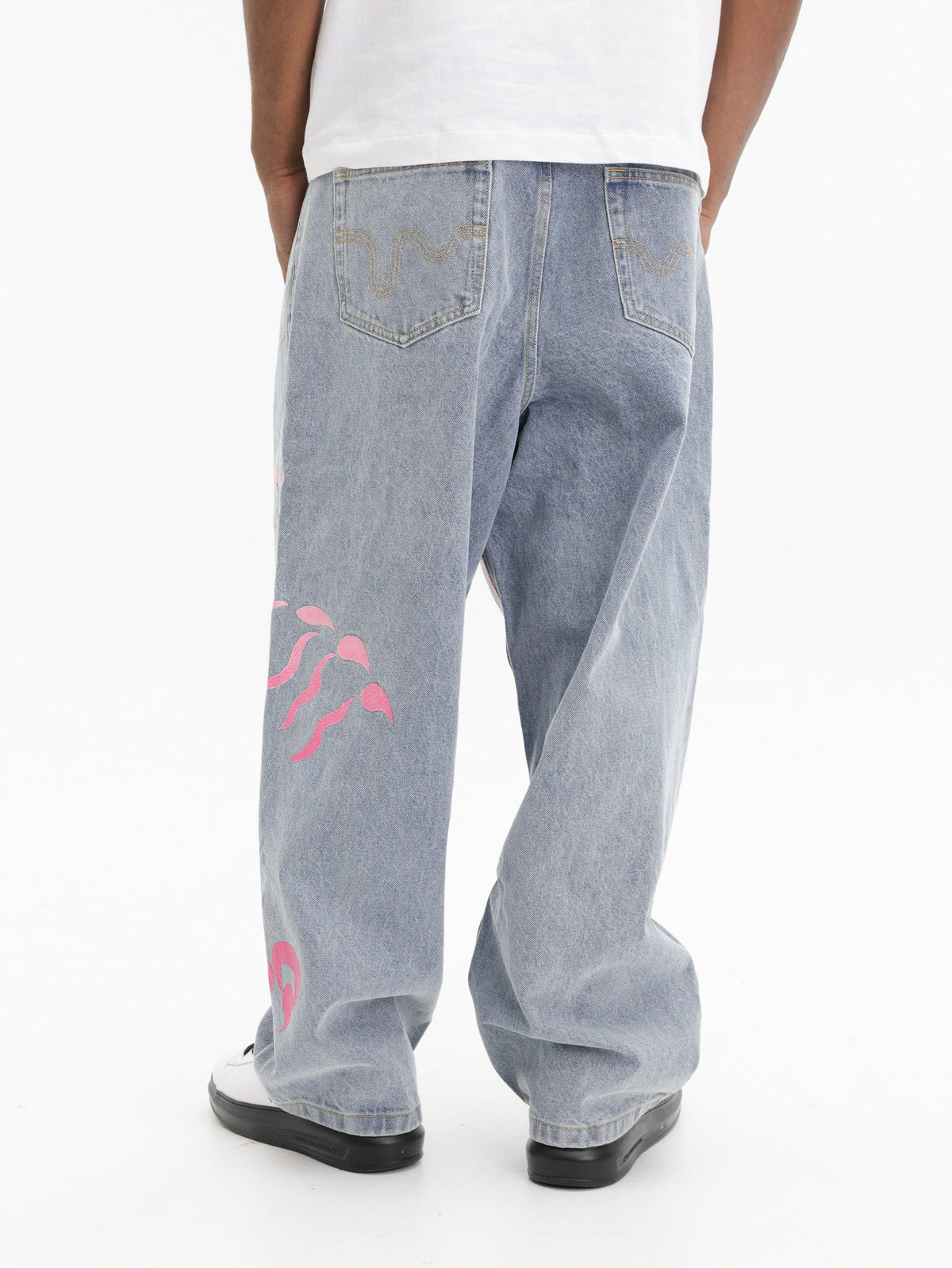 Ice-cream Jeans Tiger Scoop Denim Light Wash