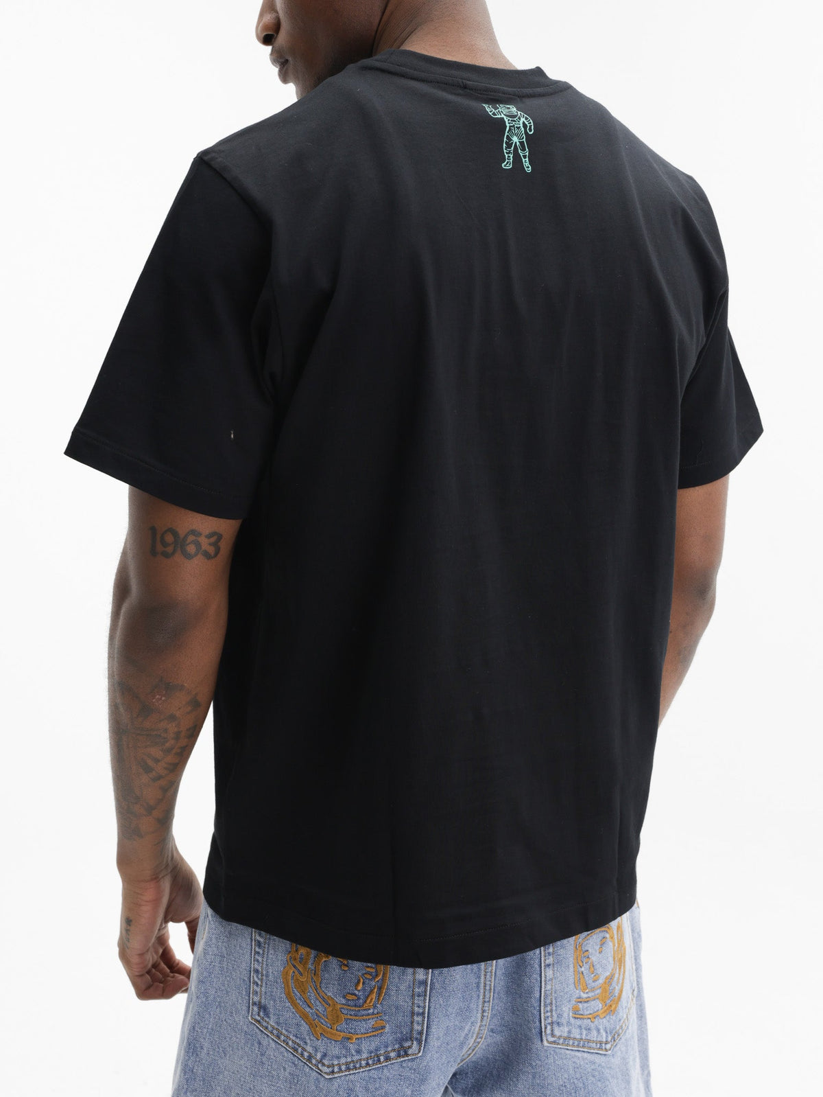 Billionaire Boys Club T-Shirt Leopard Camo Arch Black
