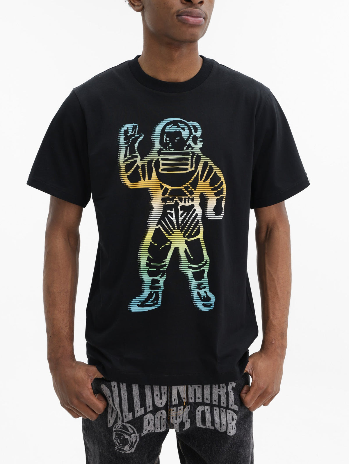 Billionaire Boys Club T-Shirt Astro Logo Print Black