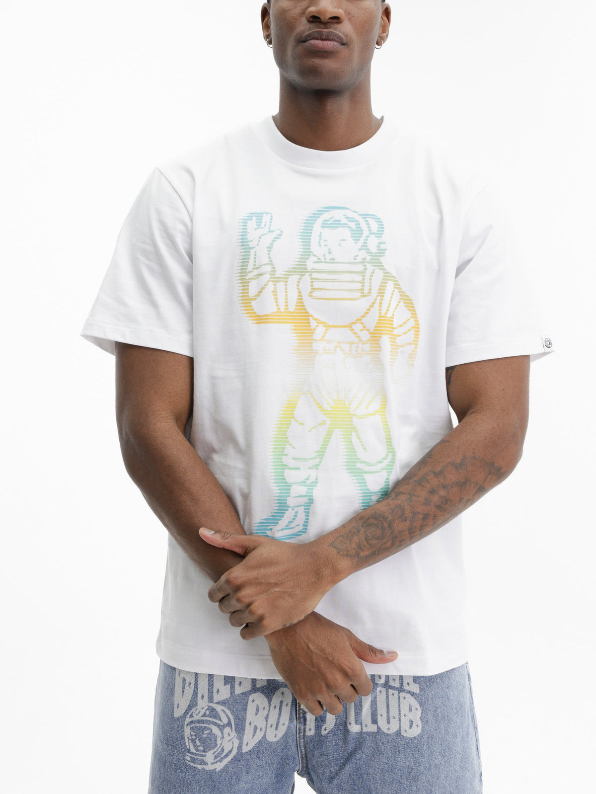 Billionaire Boys Club T-Shirt Astro Logo Print White