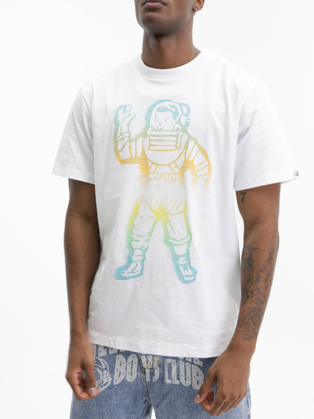 Billionaire Boys Club T-Shirt Astro Logo Print White