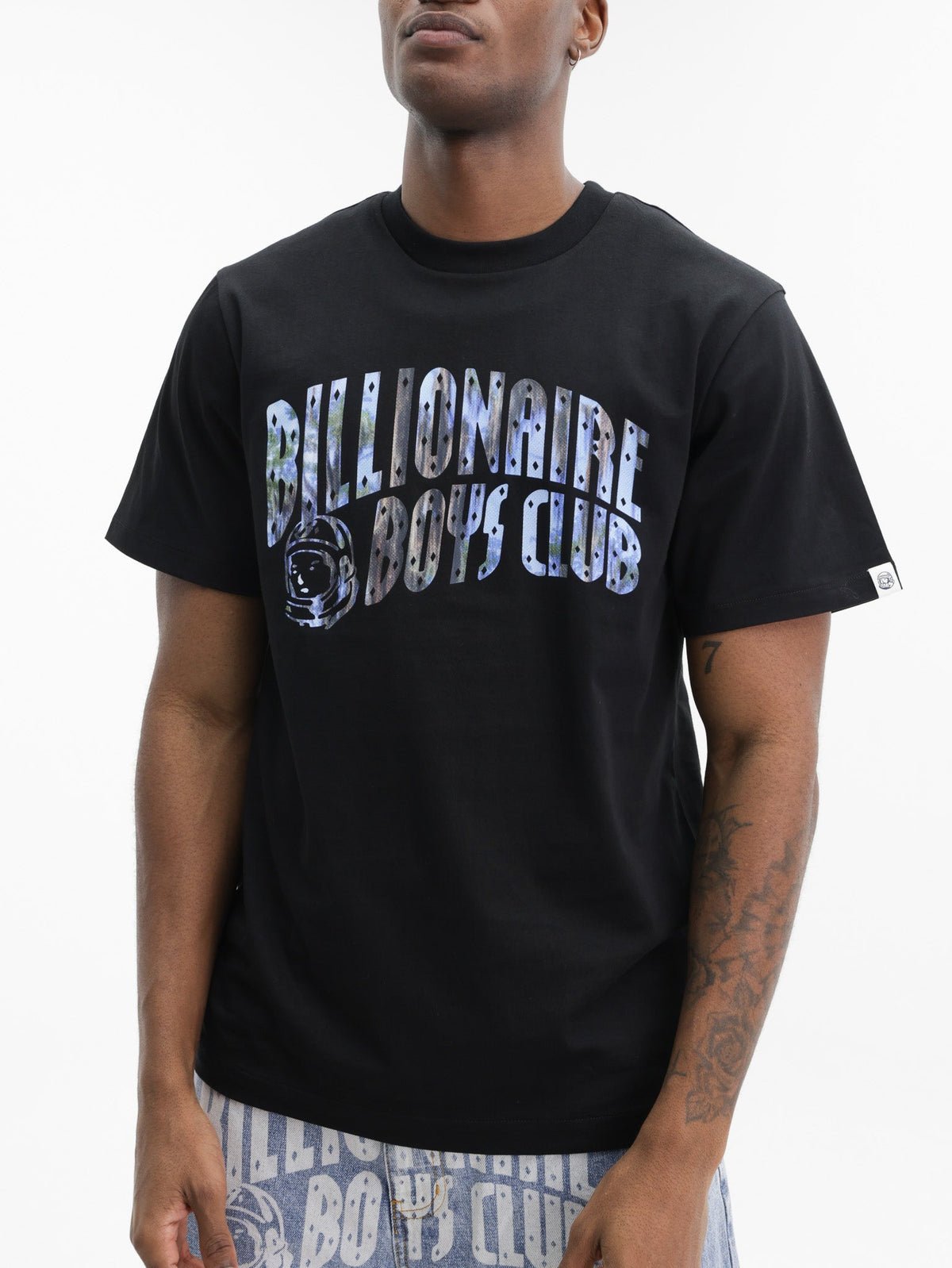 Billionaire Boys Club T-Shirt Bayou Arch Logo Black