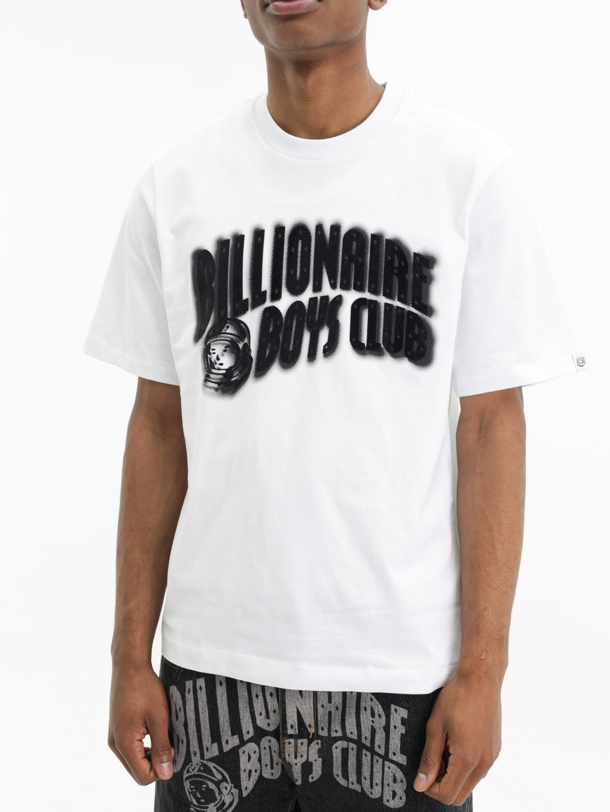 Billionaire Boys Club T-Shirt Black Bbc Print White