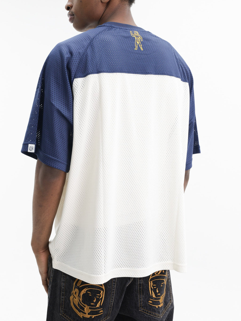 Billionaire Boys Club T-Shirt College Mesh Navy/Grey