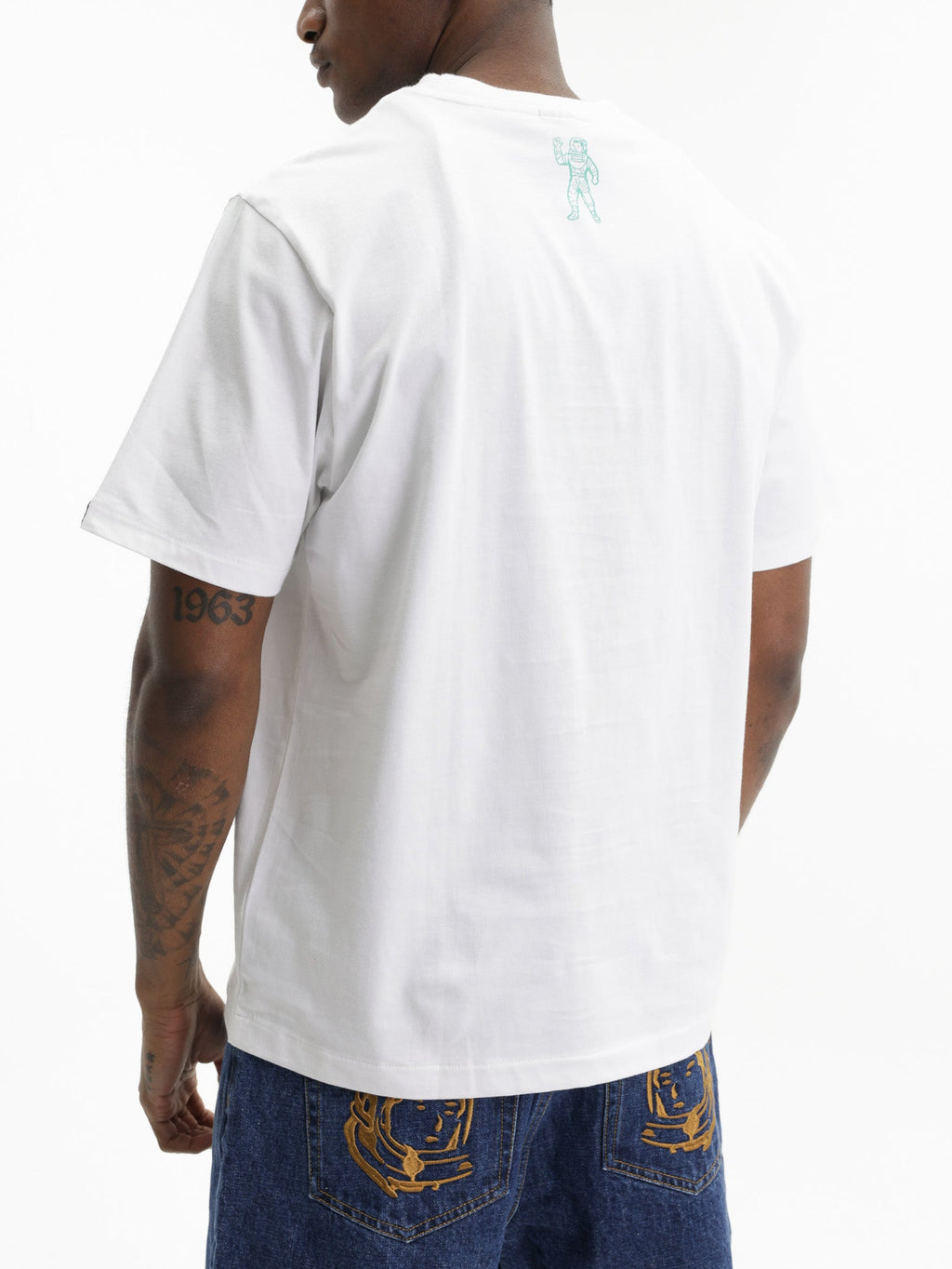 Billionaire Boys Club T-Shirt Leopard Camo Arch White