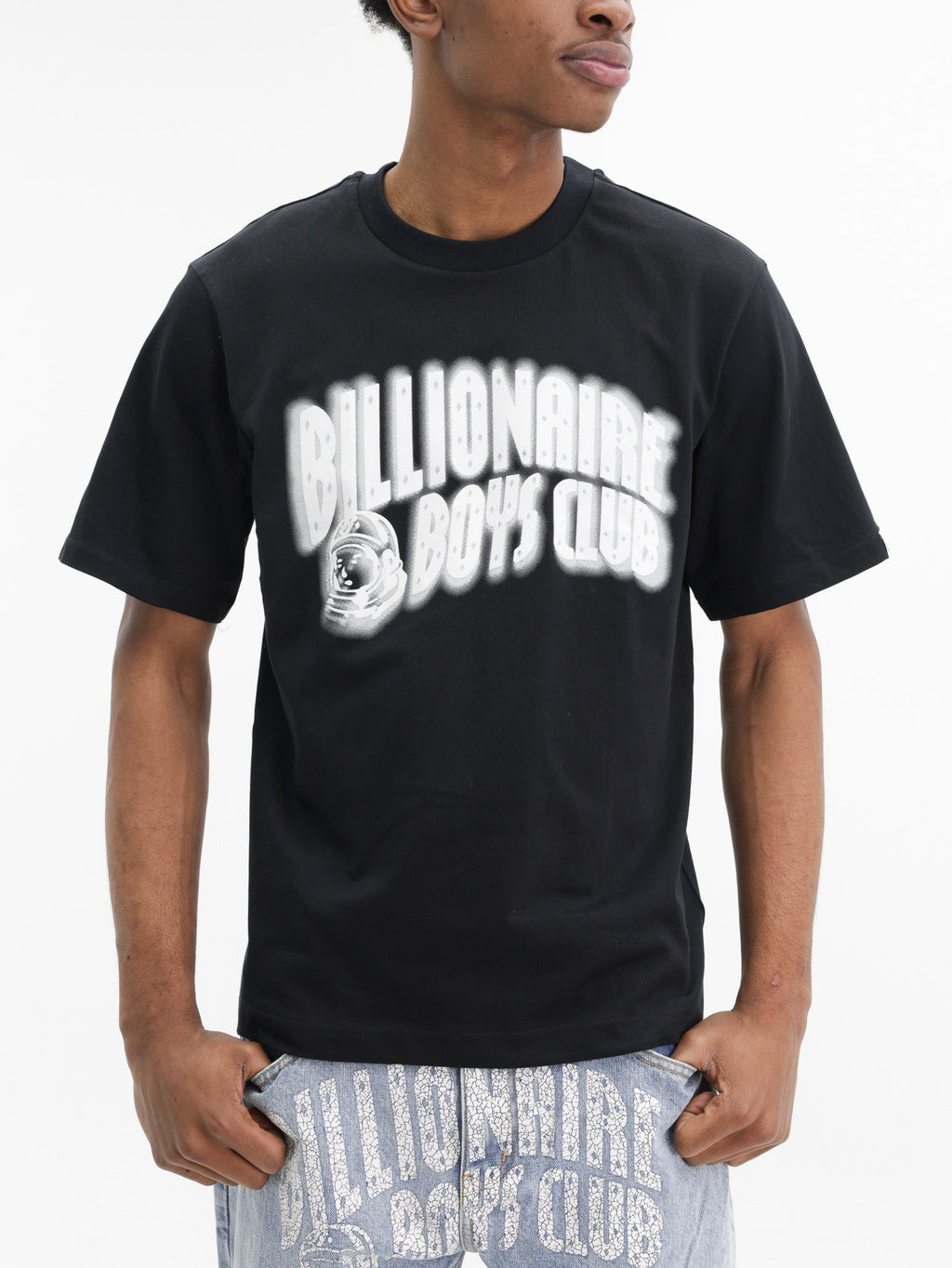 Billionaire Boys Club T-Shirt White Bbc Print Black