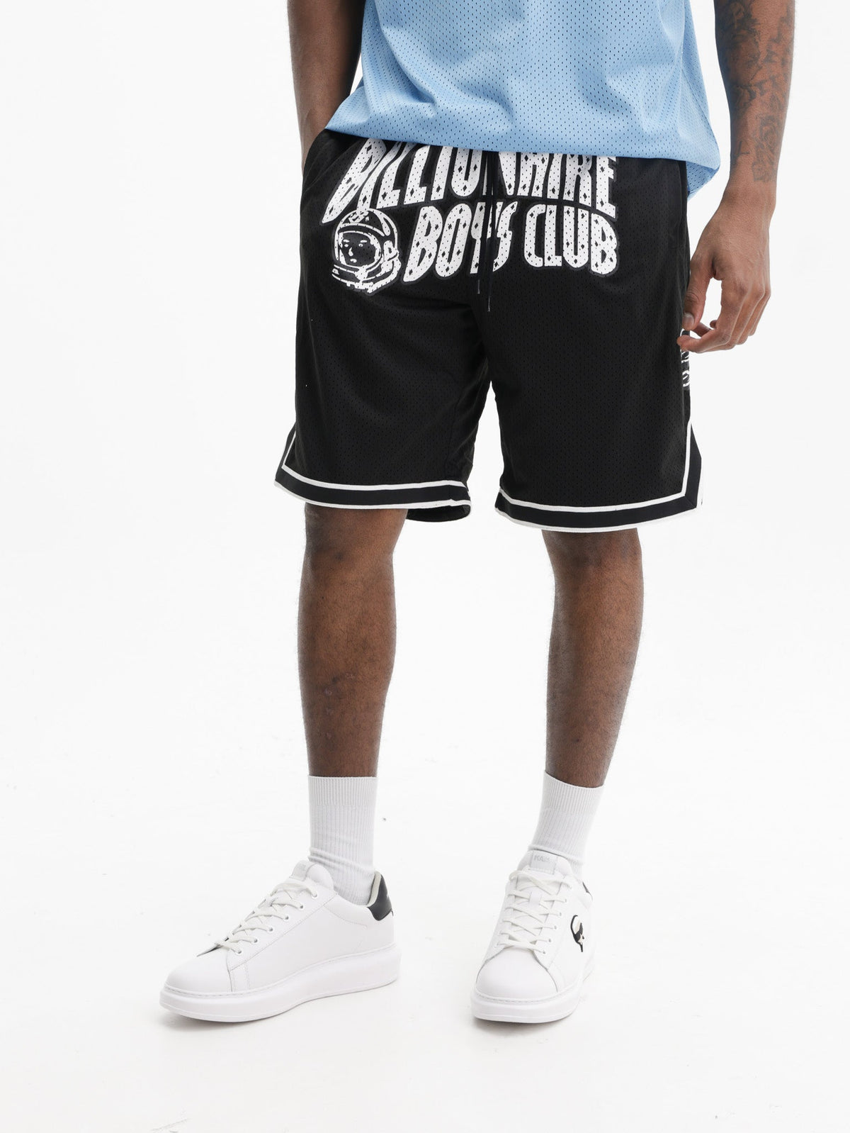 Billionaire Boys Club Shorts Arch Logo Mesh Black
