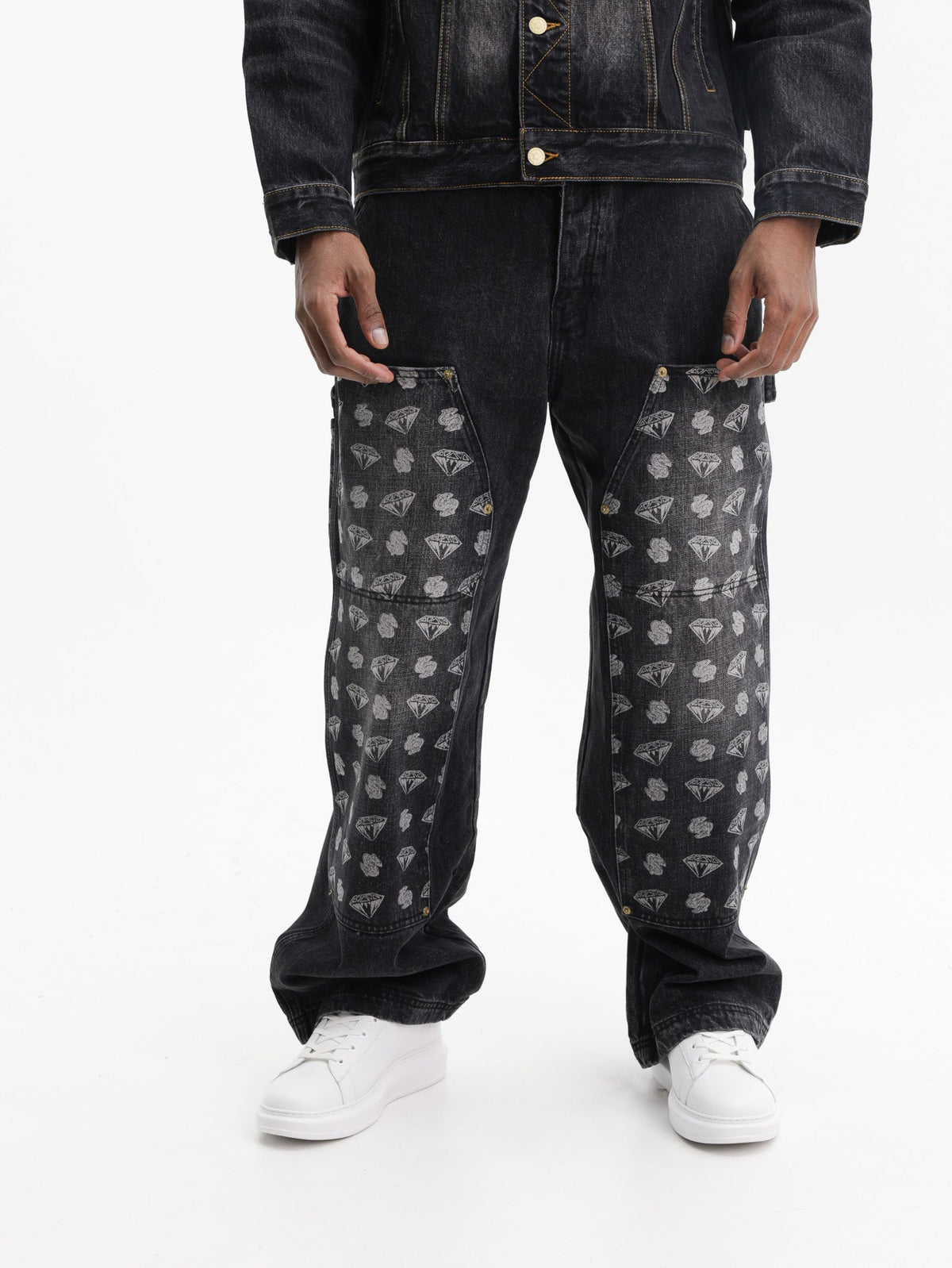 Billionaire Boys Club Pants Denim Carpenter Black
