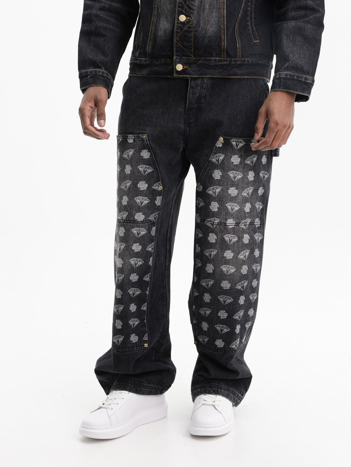 Billionaire Boys Club Pants Denim Carpenter Black