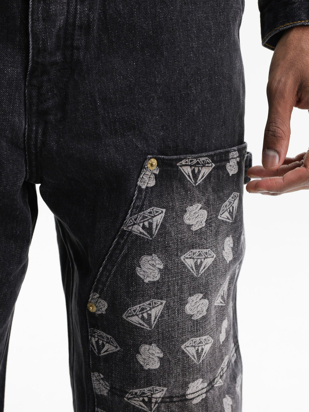 Billionaire Boys Club Pants Denim Carpenter Black