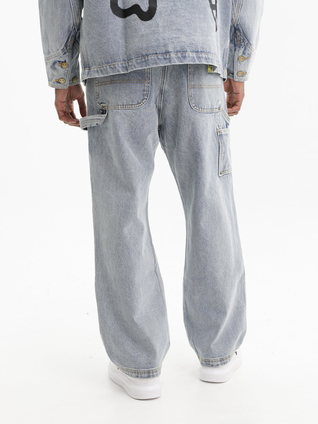 Ice-cream Pants Cones & Bones Denim Light Wash