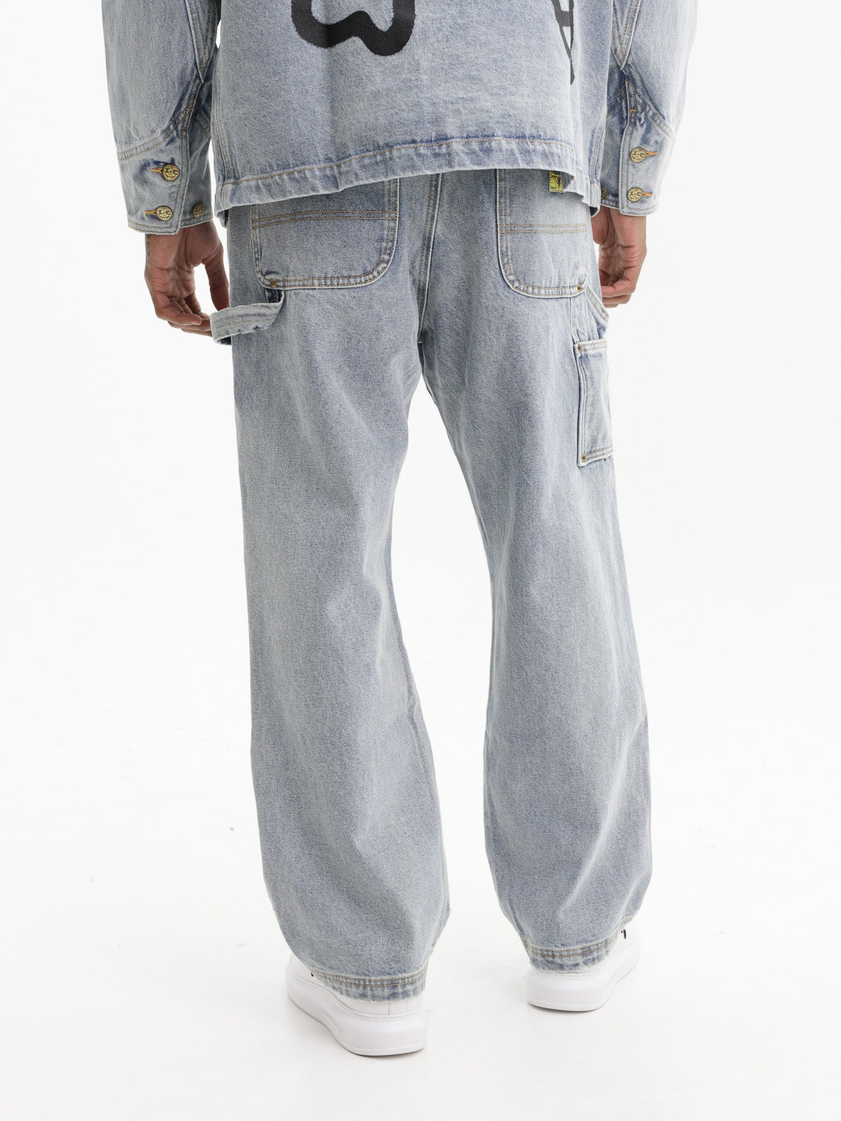 Ice-cream Pants Cones & Bones Denim Light Wash