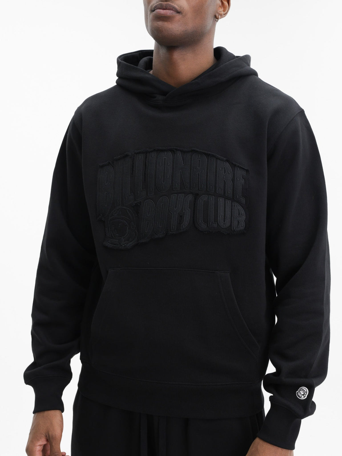 Billionaire Boys Club Hoodie Arch Logo Applique Black