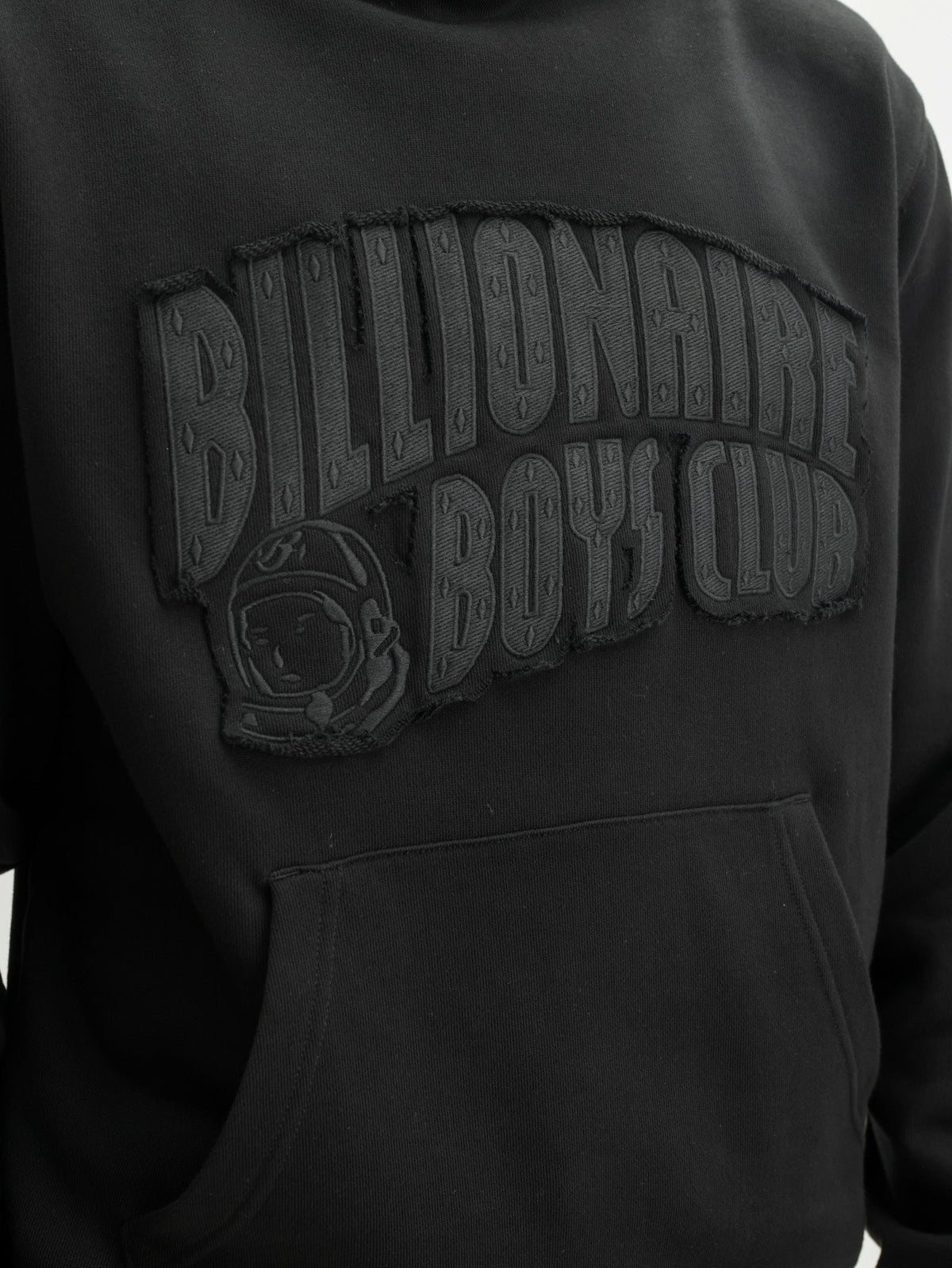 Billionaire Boys Club Hoodie Arch Logo Applique Black
