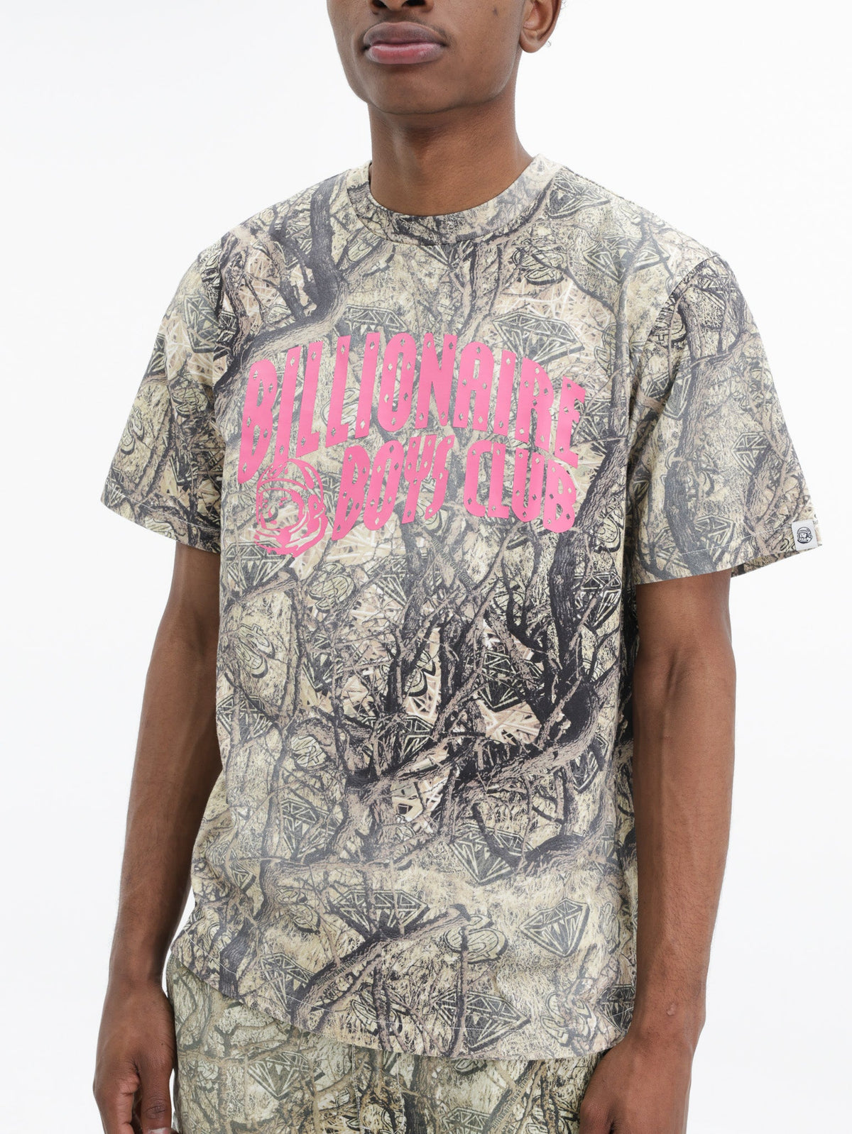 Billionaire Boys Club T-Shirt Diamonds & Dollars Logo Camo