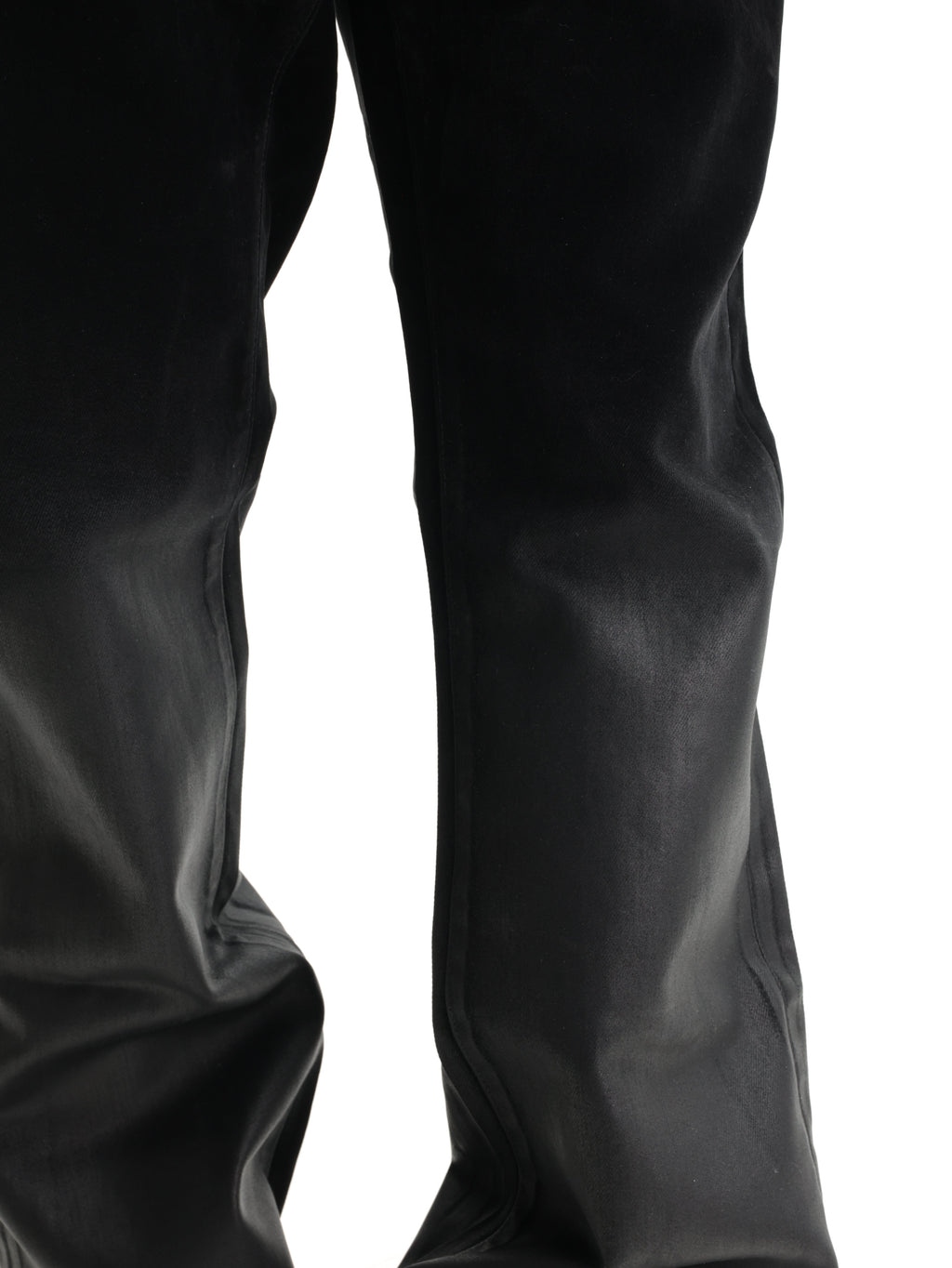 Purple Jeans Flock Dipped Black