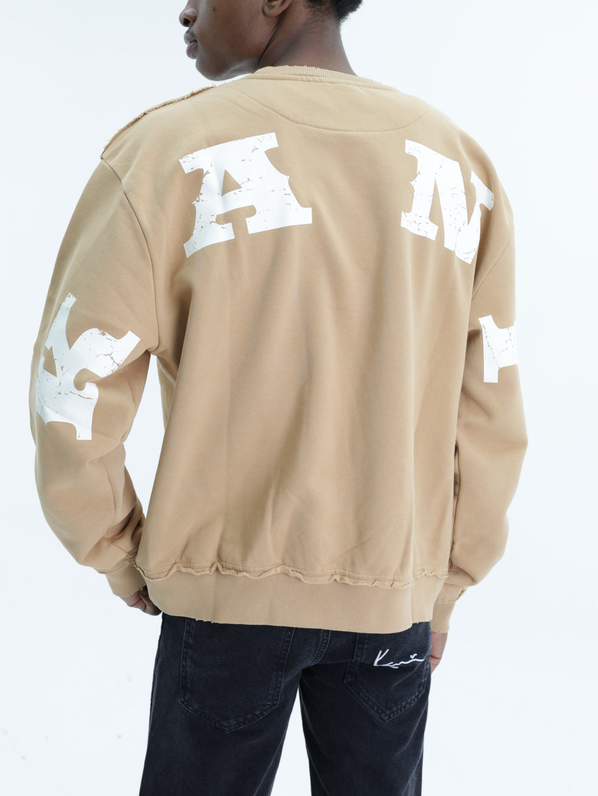 Karl Kani Sweater Small Signature Sand