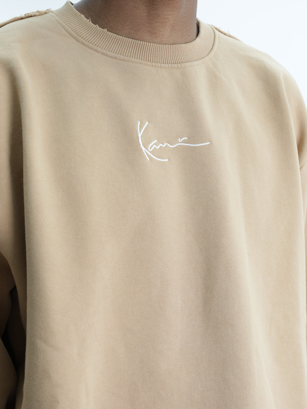 Karl Kani Sweater Small Signature Sand
