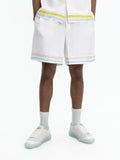 Casablanca Shorts Dance Joy Silk White