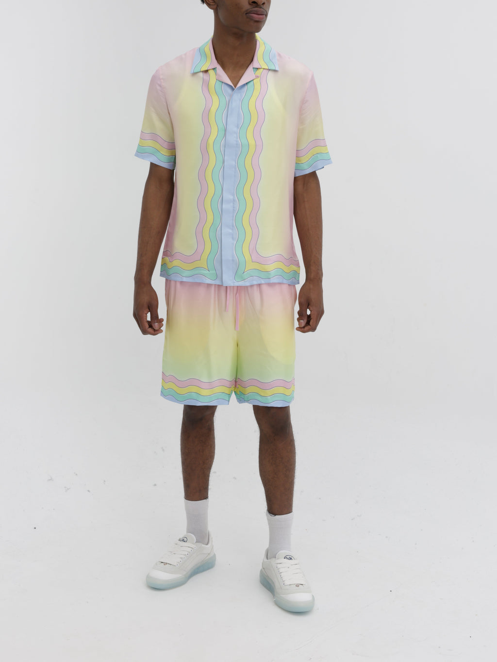 Casablanca Shirt Collar Ss Multi Colour