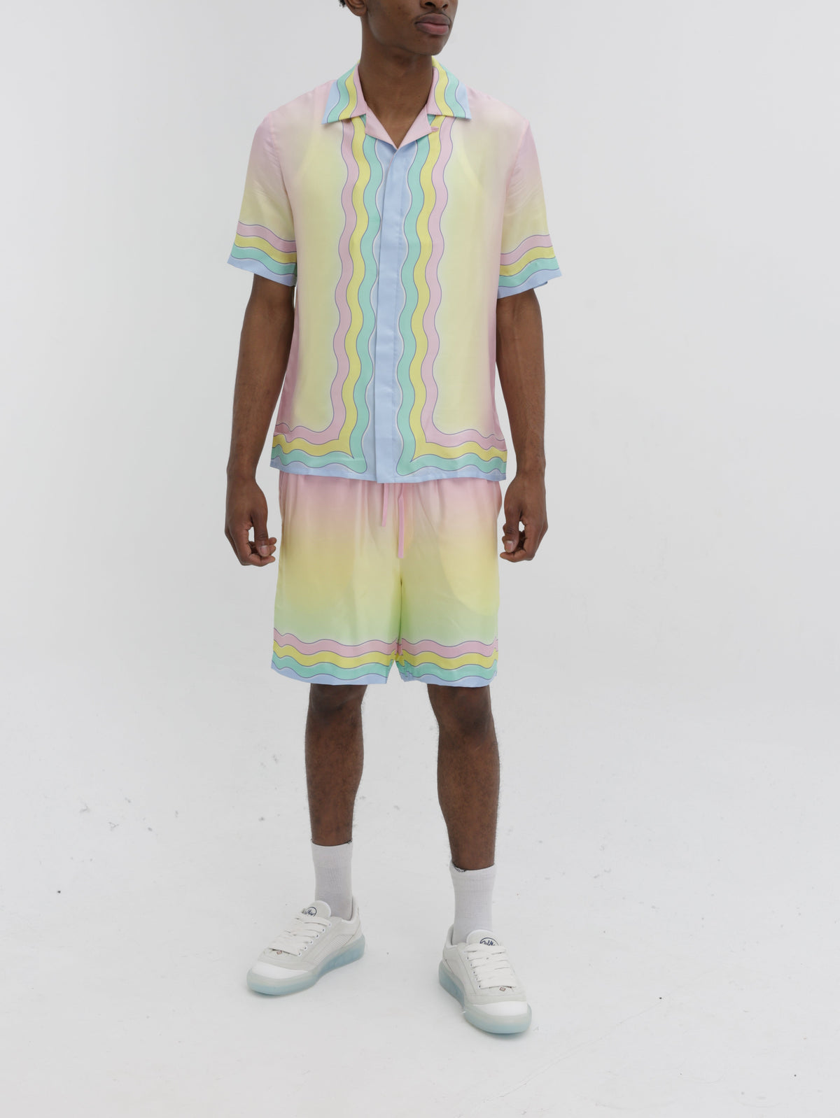 Casablanca Shirt Collar Ss Multi Colour