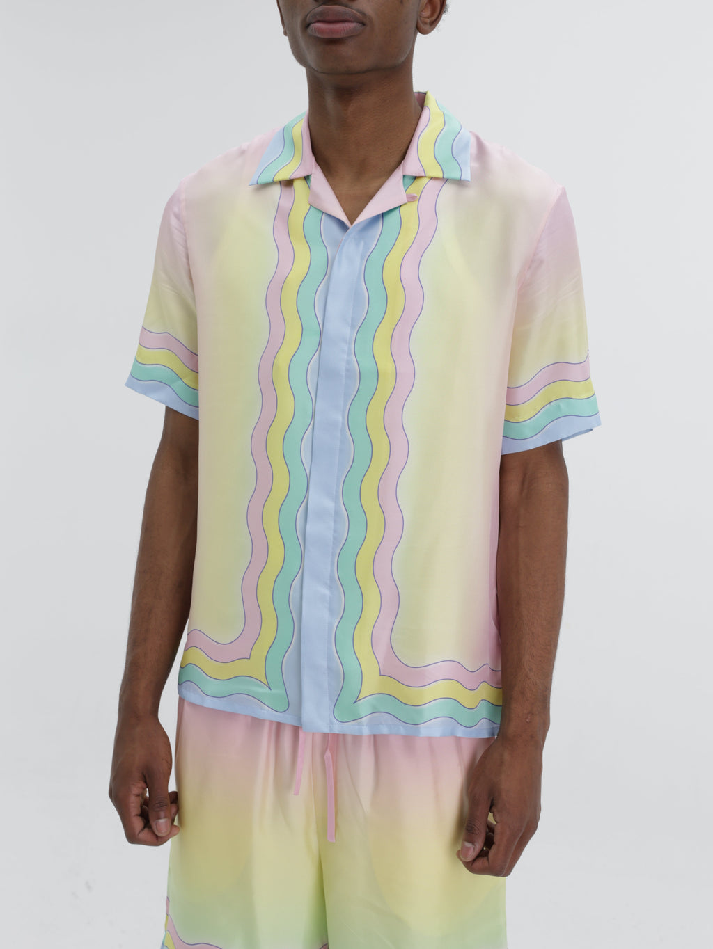Casablanca Shirt Collar Ss Multi Colour