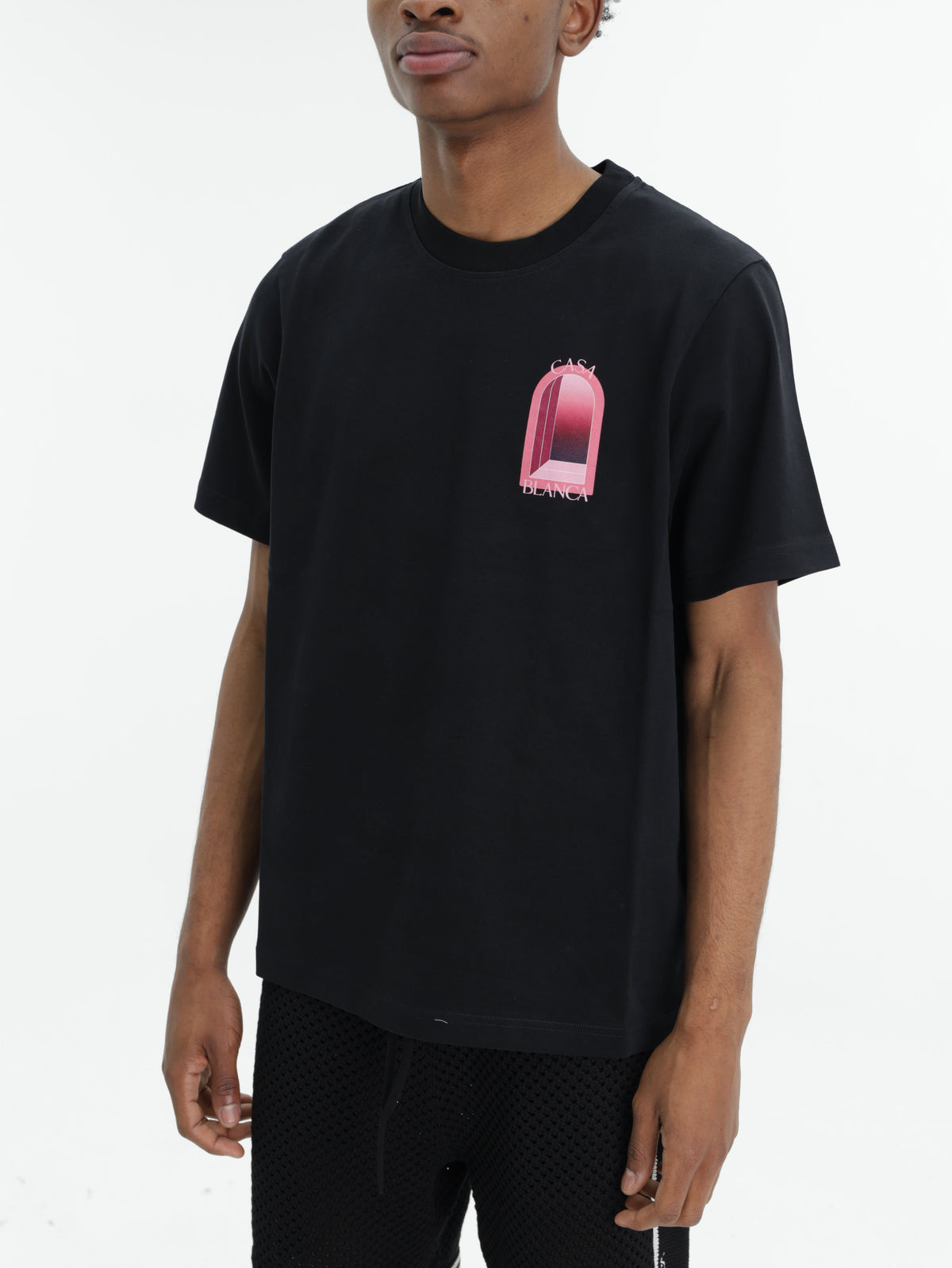 Casablanca T-Shirt Arches Classic Black