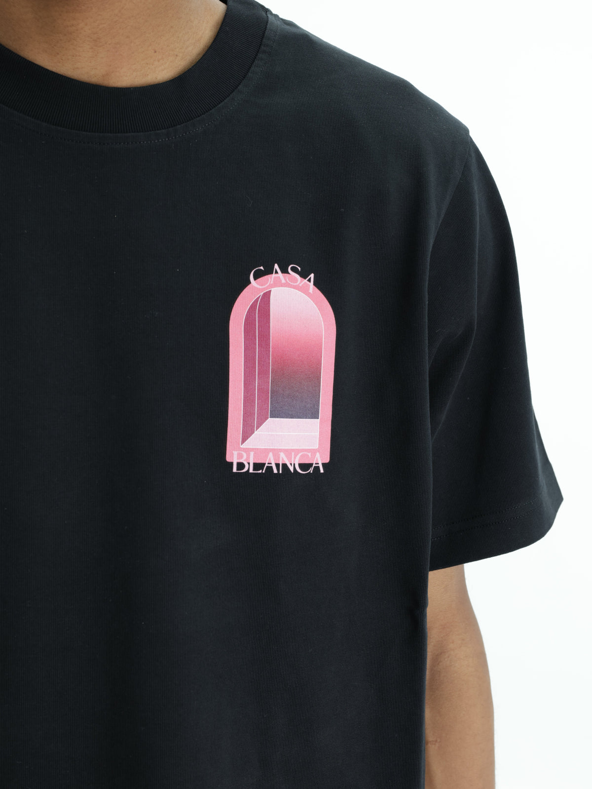 Casablanca T-Shirt Arches Classic Black