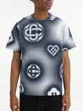 Casablanca T-Shirt Halftone Icon Printed Black/white