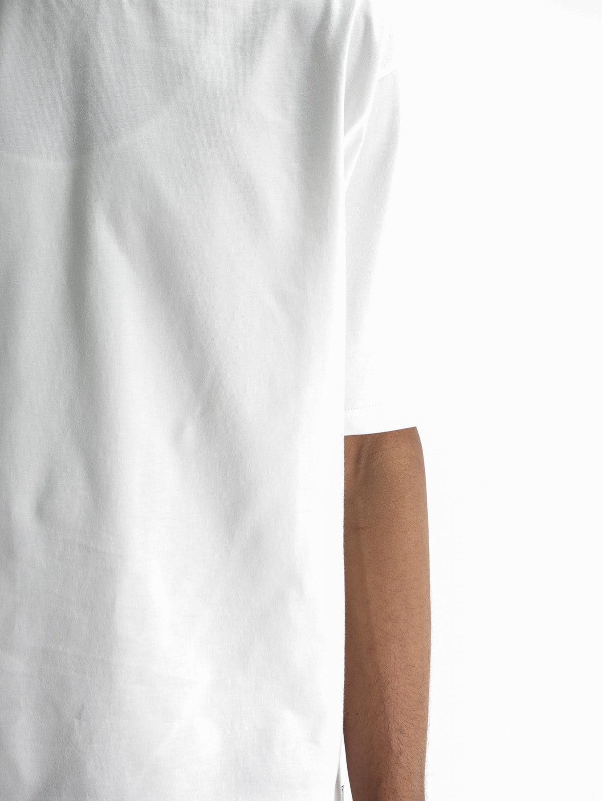 Jil Sander T-Shirt Crew Oversized Off White