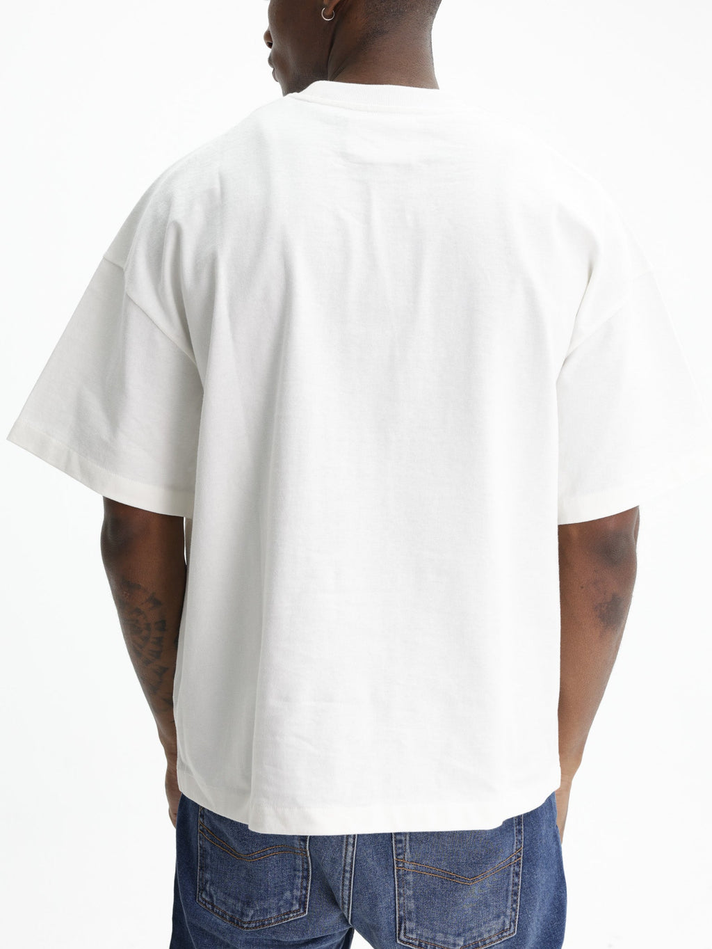 Jil Sander T-Shirt White Print Crew White