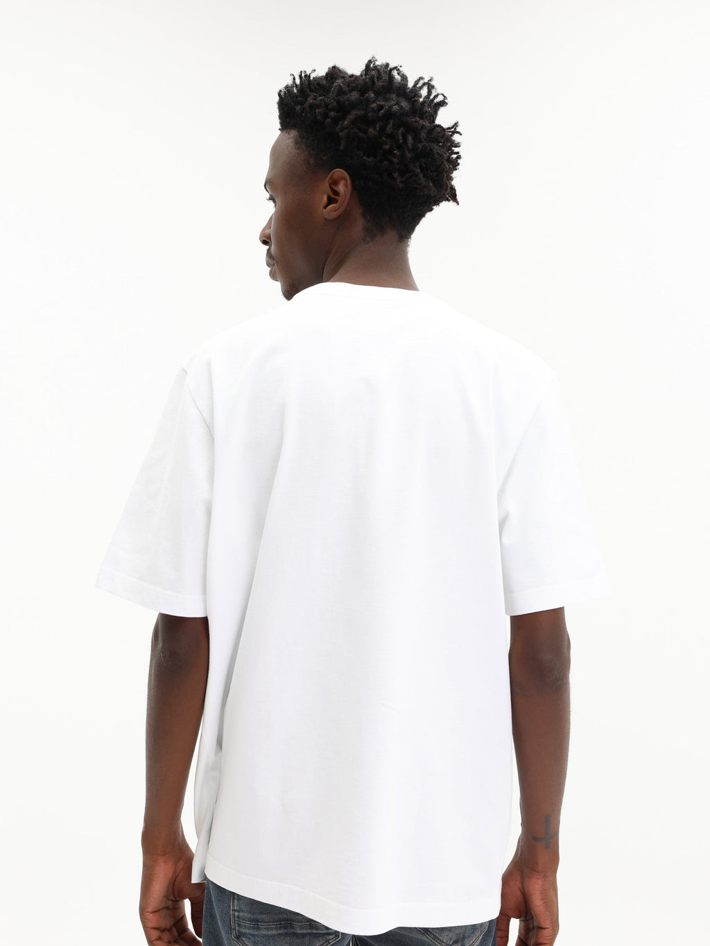 Maison Kitsune T-Shirt Fox Head Comfort White