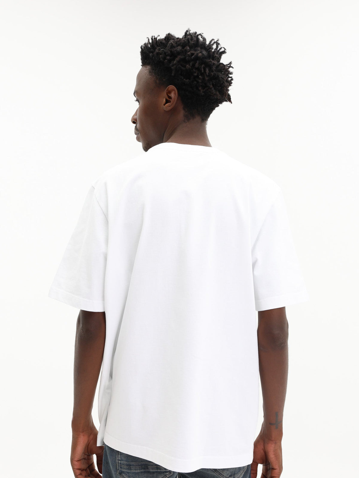 Maison Kitsune T-Shirt Fox Head Comfort White