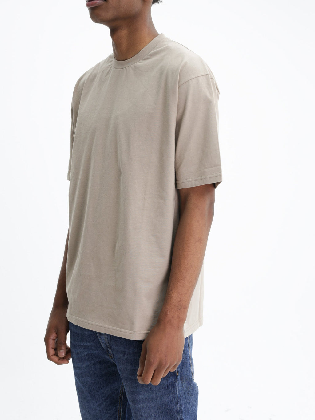 Jil Sander T-Shirt Crew Oversized Tan