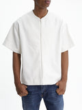 Jil Sander T-Shirt Zip Ss V Neck White