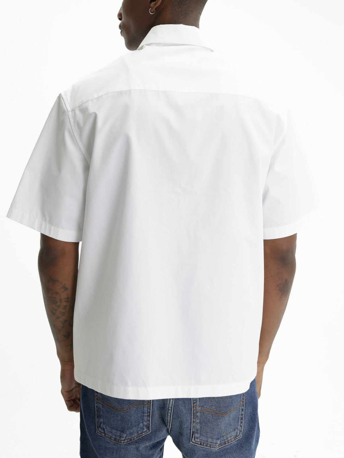 Jil Sander Shirt Zip Ss  White